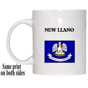    US State Flag   NEW LLANO, Louisiana (LA) Mug 