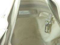 KENNETH COLE New York Khaki Soft Leather Hobo Handbag with Tassels 
