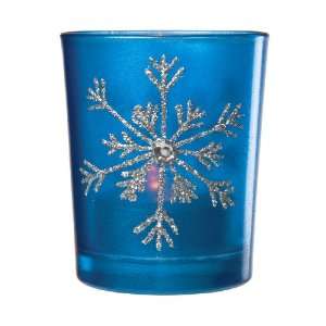    Snowflake Candle Holder   Dark Blue (2 Count) Toys & Games