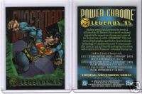 DC Legends 95 Power Chrome Promo Card Superman  