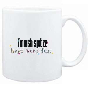 Mug White Finnish Spitze have more fun Dogs  Sports 