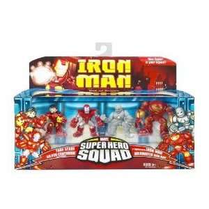  Iron Man Movie Toy Super Hero Squad Battle Pack Hall of 