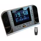   Vision HD Camcorder Desk Clock with 2.4 Inches Monitor and Remote