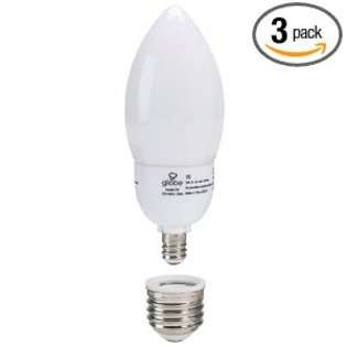 Globe Electric 3560701 7 Watt Enersaver Chandelier Cfl Light Bulb 