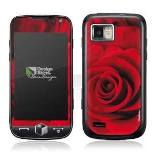  Design Skins for Samsung I8000 Omnia 2   Red Rose Design 