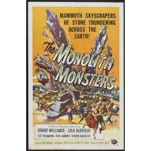  Monolith Monsters Movie Poster #02 24x36in