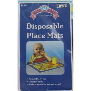  Baby King DISPOSABLE PLACE MATS (1 Pack Of 8 Pcs.) Baby