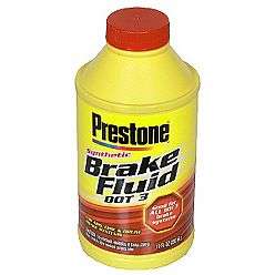 Prestone Brake Fluid, Synthetic, 12 fl oz (355 ml)