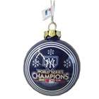   New York Yankees 2009 World Series Champions Glass Ball Ornament