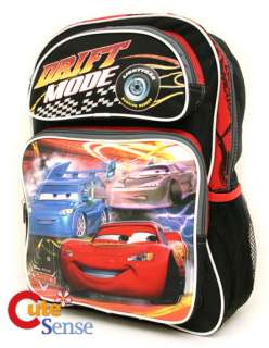 Disney Pixar Cars Mcqueen school Backpack  16 Large Drift