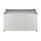 Kenmore 13.7 in. Laundry Pedestal w/ Storage Drawer   White