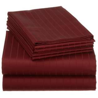Cottonova Tuxedo Stripe 450 Thread Count 2 Piece Cotton Pillow Case 