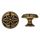 Bosetti Marella Decorative Knob in Distressed Antique Brass