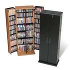Prepac BVS 0287 Black Grande Locking Media Storage Cabinet