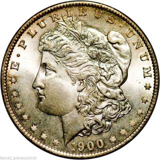 1900 O $1 Silver Morgan Dollar Gem BU Flawless Surfaces  
