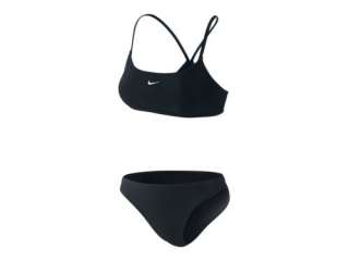  Nike Core Womens Solid Two Piece Swimsuit