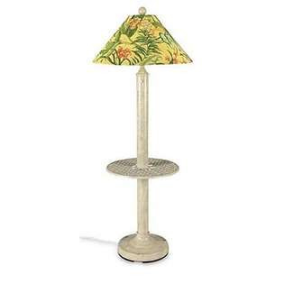 Patio Living Concepts Catalina Outdoor Floor Lamp with Attached Tray 
