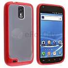   Galaxy S 2 Hercules T989 T Mobile TPU Candy Case Clear/Red Gummy