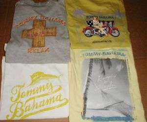 Tommy Bahama t shirt lot S Motorcycle Girl Hammock NEW  