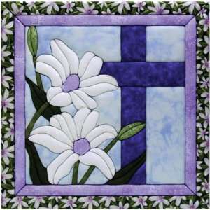  Quilt Magic 12 Inch by 12 Inch Cross Kit Arts, Crafts 