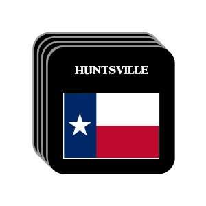 US State Flag   HUNTSVILLE, Texas (TX) Set of 4 Mini Mousepad Coasters