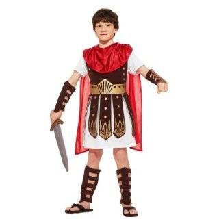 Roman Warrior Child Halloween Costume Size 12 14 Large