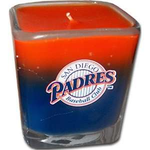 San Diego Padres Small Square Candle