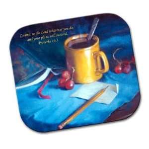 Christian Mouse Pad   Proverbs 163 