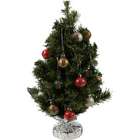 Forever Collectibles Boston Red Sox 16 inch Tree Set Christmas Tree 