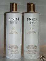 NIOXIN CLEANSER & SCALP THERAPY # 4 (33.8 oz EACH DUO)  