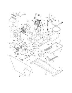 ELECTROLUX Front laundry center   w/gas dryer Wiring schematic Parts 