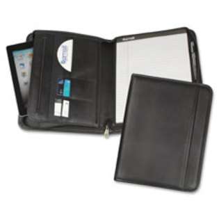   Zipper Pad Holder Exterior Pocket 2 CD/Card Pockets Black 