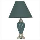 ORE Furniture Ceramic Table Lamp   Green (22)