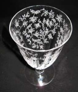 Fostoria CHINTZ Iced Tea Glass, 6 Tall #6026  