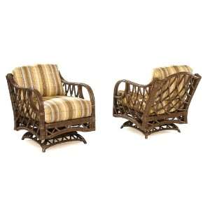  Martinique Rattan Swivel Rocker