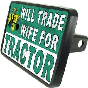 Will Trade Wife For Tractor Custom Hitch Plug for 1 1/4 receiver from 