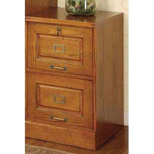 Coaster Two Drawer Oak File Cabinet by Coaster Furniture 