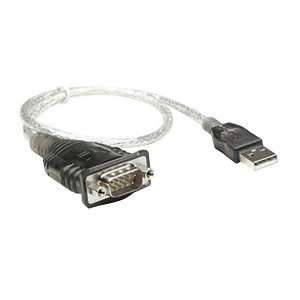  NEW Manhattan USB Serial Cable Adapter (205146) Office 