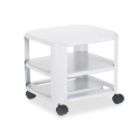    HATCHER BY MASTER Mobile 3 Shelf Printer Stand, 17 7/8x17 7/8x14 3/4