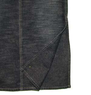 Outlooks sz 7 Womens Denim Long Jean Skirt KE63  