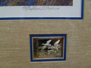 1985 Oregon Waterfowl Stamp & Print G5  