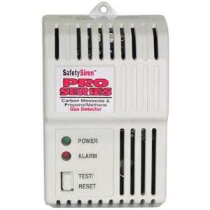 Safety SirenTM Carbon Monoxide & Combustible Gas Detector  