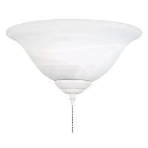  Royal Pacific 1RP18OB L Alabaster Bowl Ceiling Fan Light 