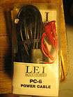 NEW PC 6 Power Cable   Lowrance   Eagle   LEI   8 58