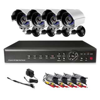 ZMODO 8 CH CCTV Security DVR Outdoor IR Camera System  