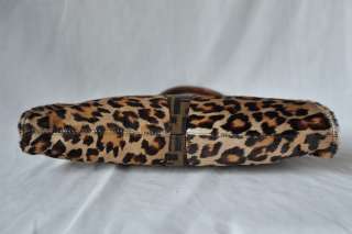FENDI Leopard+Lizard Skin*DIAVOLO DEVIL TRAPEZIO* Bag Shoulder Handbag 
