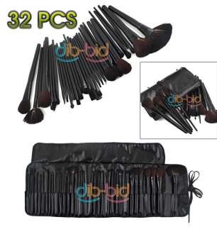 New 32 PCS Makeup Brush Cosmetic Brushes Set With Case  