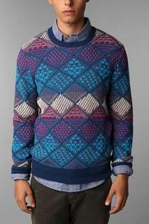 UrbanOutfitters  Koto Pattern Crew Neck Sweater