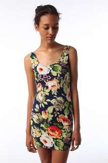 UrbanOutfitters  Motel Floral Bodycon Dress