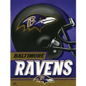  Baltimore Ravens   Helmet 27X37 Vertical Flag Sports 